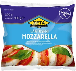 Mozzarella Laktosfri 100g Zeta