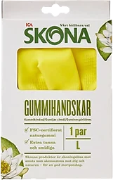 Gummihandske FSC large 1-p ICA Skona