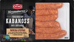 Kabanoss Paprika & peppar 