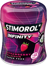 Tuggummi Jordgubb & Lime 40-p Stimorol