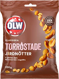 Torrostade Jordnötter 200g OLW