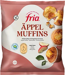 Äpplemuffins Glutenfri Fryst 200g Fria