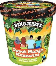 Glass Sweet Mango Memories 465ml Ben & Jerrys