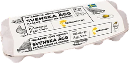 Ägg 12p Frigående Inomhus Medium/large