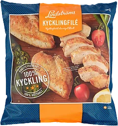 Kycklingfilé 100% 1,8kg Lindströms