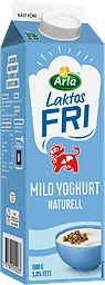 Yoghurt Mild Laktosfri 3% 1000g Arla Ko®