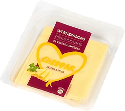 Cheddar Skivad 250g Wernerssons