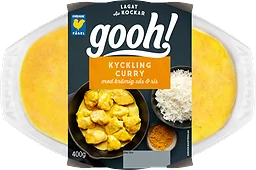 Kycklingcurry Ris