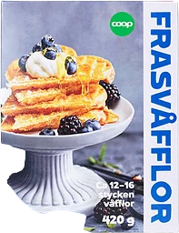 Bakmix Frasvåfflor