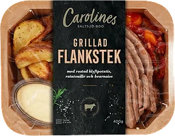 Flankstek med Klyftpotatis och Bearnaise 400g Carolines Saltsjö-Boo