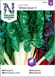 Mangold White Silver 2 Vit 1-p Nelson Garden