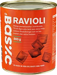 Ravioli 800g ICA Basic