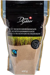 Muscovadorörsocker Ljust 400g Fairtrade Dansukker