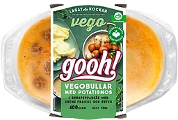 Vegobullar med Potatismos 400g Gooh
