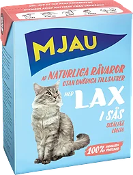 Kattmat Lax i sås