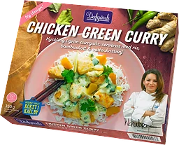 Chicken green curry 350g Dafgårds