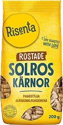 Solroskärnor Torrostade 200g Risenta