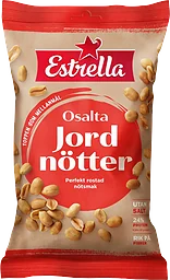 Jordnötter Osaltade 250g Estrella