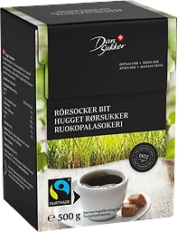 Rörsocker Bit 500g Fairtrade Dansukker