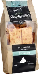 Tunnbrödchips Havssalt Eko 