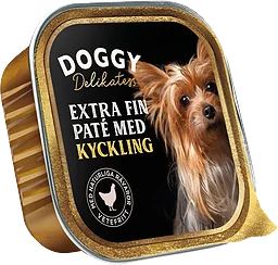 Hundmat Delikatesspaté Kyckling 150g Doggy Delikatess