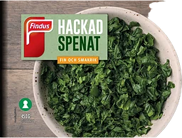 Hackad Spenat 450g Findus