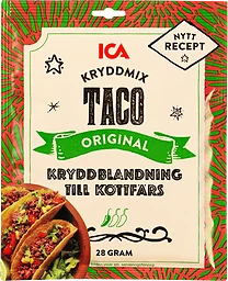 Kryddmix Taco mild 28g ICA