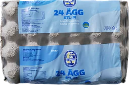 Ägg 24-pack M Frigående inomhus