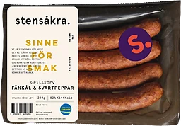 Grillkorv Fänkål & Svartpeppar
