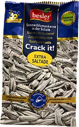 Solrosfrön Extra Saltade 250g Besler