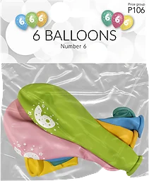 Ballonger 6 6p Happy Party