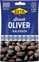 Oliver Snack Kalamata Havssalt 70g Zeta