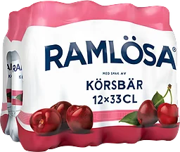 Kolsyrat vatten Körsbär 12x33cl Ramlösa