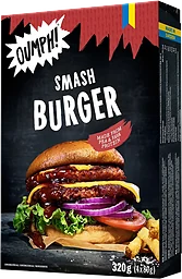 Smashed burger 320g Oumph