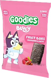 Barnsnacks Fruit bar raspberry & date 3år 100g Goodies