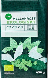 Bryggkaffe Mellanrost Eko