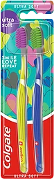Tandborste Ultra Soft 2-p Colgate