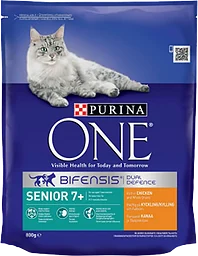 Kattmat One Cat Senior 7+ 800g Purina