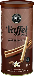 Wafer rolls Cocoa 250 g Nordthy