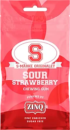 Tuggummi Sour Strawberry 31,5g Zinq