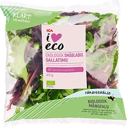 Sallatsmix Sköljd Ekologisk 65g ICA I love eco