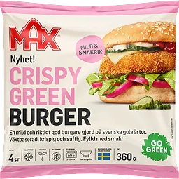 Crispy green burger 360g Max