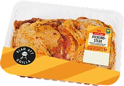 Kycklingsteak Färsk Asian BBQ 730g ICA