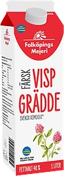 Vispgrädde 40% 1l Falköpings Mejeri