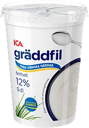 Gräddfil 12% 5dl ICA
