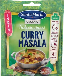 Indian spices Curry masala Ekologisk 30g Santa Maria