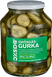 Smörgåsgurka 1600g ICA Basic