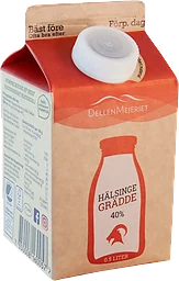 Hälsingegrädde 40% 500ml DellenMejeriet