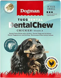 Hundtugg Dental kyckling 28-p Dogman