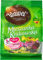 Chokladpåse Fruktsmak 245g Wawel